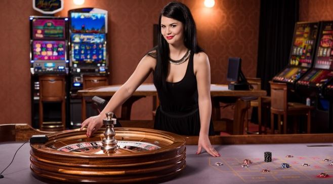 table en direct de roulette avec croupier